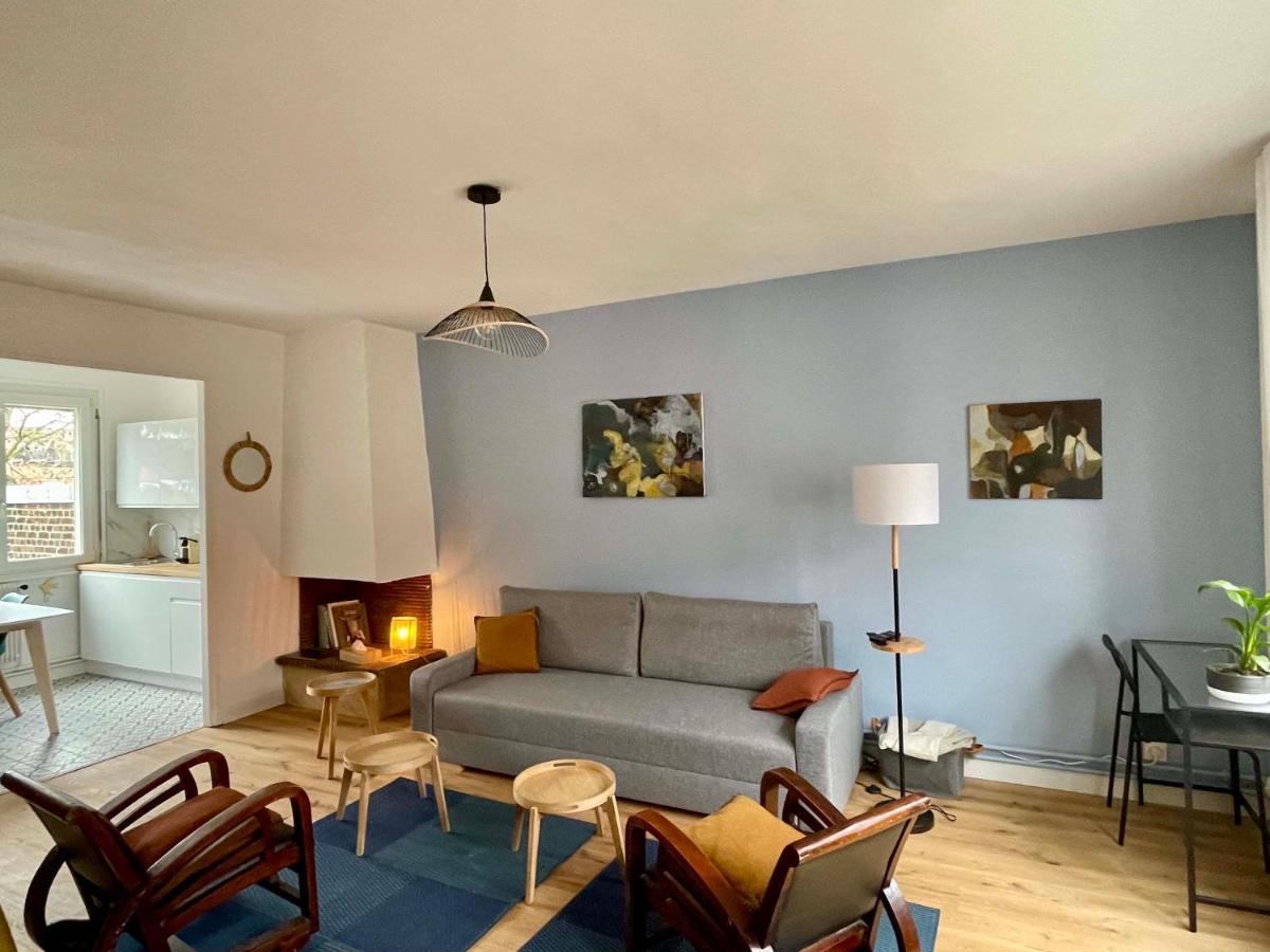 La Chambre Jaune Maison Avec Grande Terrasse Et Garage Prive Villa Lille Eksteriør billede